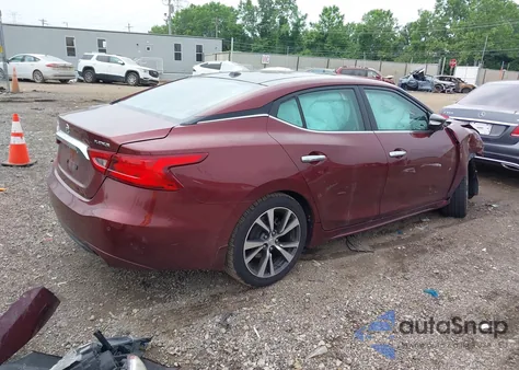 2016 Nissan Maxima 3.5 Platinum from USA, damaged, VIN 1N4AA6AP9GC401643